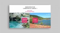 Office du tourisme Lodévois et Larzac - site web