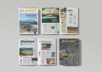 Magazine En Avant - Pages intérieurs